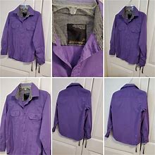 Drill Clothing Co. Shirts & Tops | Boys Division (S)Purple Youth's Button Down Polo | Color: Purple | Size: Sb