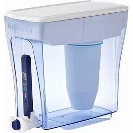 Zerowater 20-Cup Water Filter Dispenser, Blue