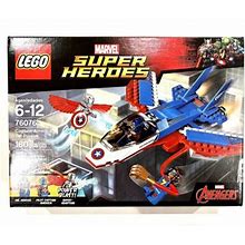 Lego Marvel Super Heroes Captain America Jet Pursuit (76076)