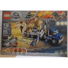 LEGO 75933 Jurassic World T. Rex Transport Dinosaur Jurassic Park Chris Pratt