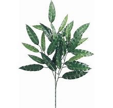 Mango Leaf Spray, Green, Pack Of 240, Artificial Plants, By Silk Plants Direct