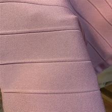 Herve Leger Dresses | This Dress Is A Beautiful Lavender Color And Is In Excellent Condition . | Color: Purple | Size: 6