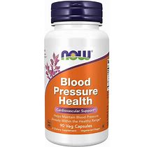 Now Foods BLOOD PRESSURE HEALTH - 90 Veg Caps - Cardiovascular Support