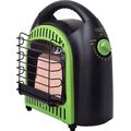 Flame King YSN-CHS10 10,000 BTU Propane Space Radiant Portable Heater Indoor & Outdoor For Camping, Garage, Ice Fishing, Patio, Green/Black 10K