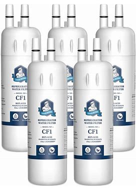 5PK W10295370a Refrigerator Water Filter, Replacement For Whirlpool Filter 1 EDR1RXD1 By Coachfilters
