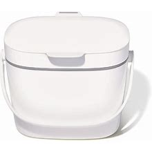 OXO Good Grips Easy-Clean 1.75-Gallon Compost Bin | White