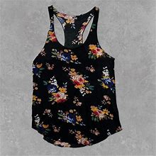 Mudd Clothing Tops | Black Mudd Floral Tank Top Size S | Color: Black | Size: S