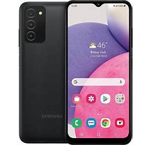 Consumer Cellular Samsung Galaxy A03s (32GB) Smartphone - Black