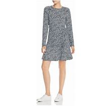 Parker Womens Rhea Animal Print Ruched Casual Dress