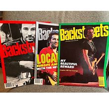 Bruce Springsteen Fanzine - Lot Of 3 Backstreets Magazines From 1992