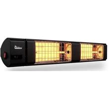 Dr Infrared Heater 3000-Watt, 240-Volt Indoor/Outdoor Electric Carbon Infrared Patio Heater With Remote In Black