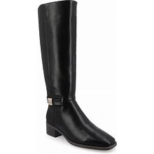 Journee Collection Tru Comfort Foam™ Women's Londyn Calf Boots, Size: 5.5, Black