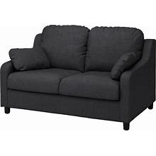 IKEA - VINLIDEN Loveseat, Hillared Anthracite, Height Including Back Cushions: 42 1/2 "
