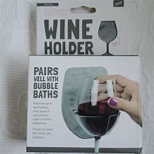 Sipski Bath | Nwt Wine Glass Holder | Color: Gray/Silver | Size: Os