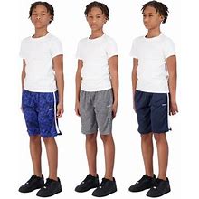 Hind Boys Shorts For Kids 3-Pack Active Shorts For Boys Basketball And Sports