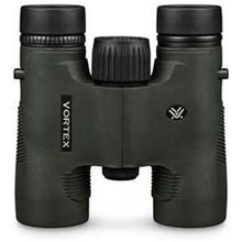 Vortex Diamondback HD 10x28mm Roof Prism Binoculars Armortek Green Compact DB-211