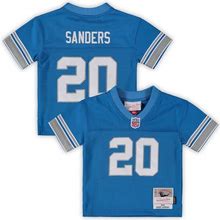 Youth Barry Sanders Mitchell & Ness Blue Detroit Lions 1996 Retired Legacy Jersey Size: 18 MO