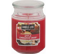 Candle-Lite Candle, Apple Cinnamon Crisp - 1 Ea