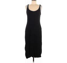 Philosophy Republic Clothing Casual Dress - Midi Scoop Neck Sleeveless: Black Dresses - Women's Size Medium