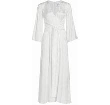 Galvan Women's Havana Wrap Dress - White - Size 2