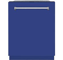 Monument Series 24 in. Top Control 6-Cycle Tall Tub Dishwasher With 3rd Rack In Blue Matte