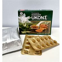 Kangen Ukon Turmeric By Enagic 100% Organic Capsules (Exp. 2024)