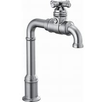 Delta 1990LFC Broderick 1.5 GPM Single Hole Bar Faucet Arctic Stainless Faucet Bar Single Handle