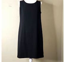 Danny & Nicole Dresses | Danny & Nicole Black Sleeveless Midi Dress Size 12 | Color: Black | Size: 12