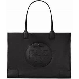 Tory Burch Women's Ella Logo Tote Bag - Black