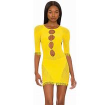Poster Girl Women's Dress - Yellow - One Size
