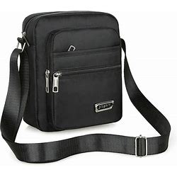 Men's Crossbody Bag Shoulder Bag Polyester Oxford Cloth Daily Holiday Adjustable Large Capacity Waterproof Solid Color Black Army Green Blue