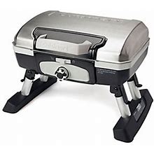 Cuisinart Petit Gourmet Portable Tabletop Outdo Or Gas Grill ,Black