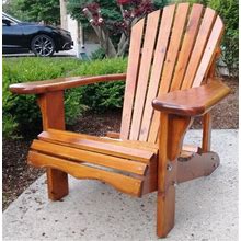 Amish Handmade Cedar Adirondack Muskoka Front Porch Cottage Chairs