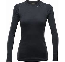 Devold DUO Active Merino 210 Shirt Black, Women Merino Top (Size L - Color Black)