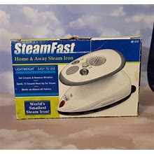 Travel Steamfast Sf-717 Mini Steam Iron With Dual Voltage 375W - White
