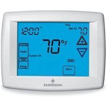 Emerson Climate Technologies Blue Emerson Low Volt Prog Tstat Heat/Cool 20-30V Ac 1F95-1280 Size 20