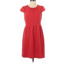 J.Crew Casual Dress: Orange Dresses - Women's Size 4