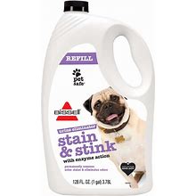 BISSELL Pet Stain & Stink Remover With Enzyme Action For Carpet Gallon Refill (128 Oz) | 2997