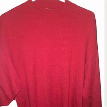 Napoleon Sweaters | Napoleon Italian Mens Lightweight Sweater | Color: Red | Size: Xl