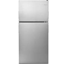 Amana 30 Inch 18 Cu. Ft. Top-Freezer Refrigerator In Stainless Steel ART318FFDS