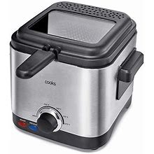 Cooks 1.5L Deep Fryer, One Size , Stainless Steel
