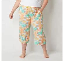 Sleep Chic Pajama Capri Pants Plus | Multicolored | Plus 1X | Pajamas Pajama Capri Pants