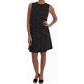 Dolce & Gabbana Dresses | Dolce & Gabbana Black Wool Above Knee Dress New Size 38 | Color: Black/White | Size: 4
