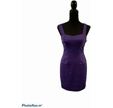 Cynthia Steffe Sleeveless Sheath Dress Purple