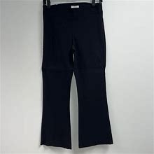 Avenue Montaigne Pants & Jumpsuits | Avenue Montaigne Wide Leg Cropped Dress Pant | Color: Black | Size: 6