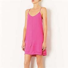 Topshop Dresses | Topshop Pink Slip Dress Nwot | Color: Pink | Size: 0