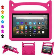 Fire HD 8 Tablet Case,Fire Tablet 8 Case,Amazon Fire HD 8 Tablet Case,Dinines Lightweight Kids Case With Handle Stand For Amazon Kindle Fire HD 8/8