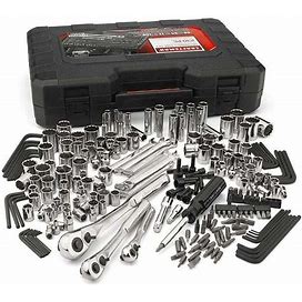 Craftsman 230-Piece Mechanics Tool Set, 50230, Silver, 1 Set