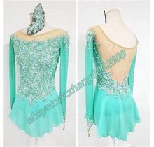 Sparks Boutique Ice Skating Dress.Competition Figure Skating Twirling