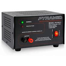 Pyramid Universal Compact Bench Power Supply - 10 Amp Linear Regulated Home L...